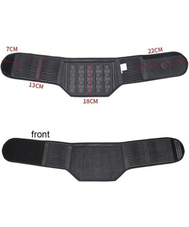 Buy Indian Pain Relief Lumbar Support Belt with 21 Magnets & Turmaline for Lower Back Pain - Adjustable for Men & Women Ideal for Sciatica & Stenosis - Buy Online on GoSupps.com
