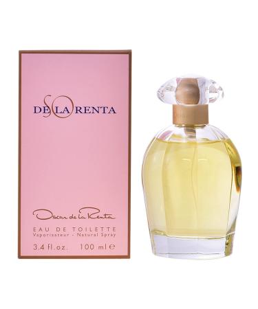 Oscar de la Renta So de la Renta Eau de Toilette Perfume Spray for Women 3.4 Fl. Oz. Vanilla 3.4 Fl Oz (Pack of 1)