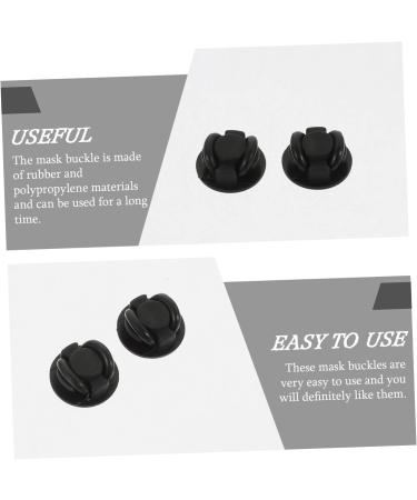 Gatuida 40-Pack Glasses Tape & Mask Lock Buckles - Ear Protection for Adult Glasses | Comfort & Safety - Buy Online on GoSupps.com