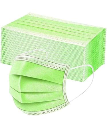 BEIBEIA Disposable Face_Mask for Adults 3Ply Dustproof Comfortable Face Covering Protective Balaclava for Indoor Outdoor 50pc-15 - Buy Online on GoSupps.com