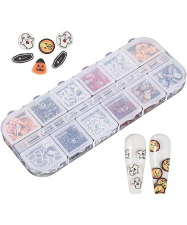 12 Grids Crystal Acrylic Nail Art for Women DIY Nail Accessories Supplies - Buy Online on GoSupps.com