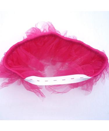 Aivtalk Pet Wedding Dress for Dogs & Cats - Princess Tutu Skirt Cosplay Clothes in Rose Red - Buy Online on GoSupps.com