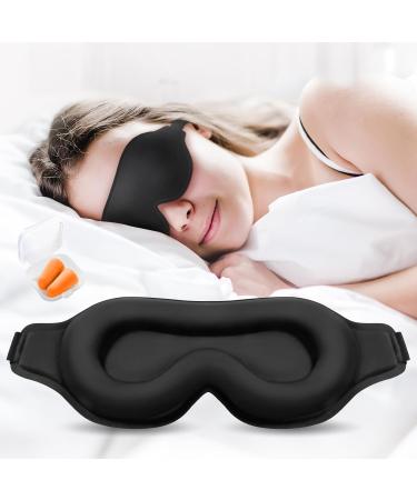 Cozslep sleep mask for men & women sleeping mask 3D sleeping goggles 100% light -blocking eye mask sleep mask sleep mask side sleeper blindfold for sleeping sleeping goggles women comfortable