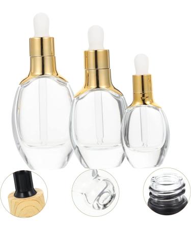 3 Sets Glass Dropper Bottle with Lid Oil Dropper Bottle Pipette Bottle 1 oz Container with Lid Dropper Bottle 1 oz Glass Bottle with Dropper Bottle Travel Body Oil - Buy Online on GoSupps.com