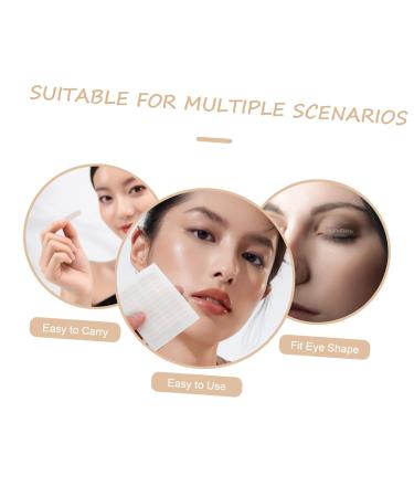 HONMEET 1 Set Double Eyelid Sticker Tweezers Eyelid Tap Eyelid Stickers Sticky Eyelid Strip Eyelid Strips Adhesive Eyelid Strip Traceless Eye Lift Strips Instant Eyelid Lifter Pe - Buy Online on GoSupps.com