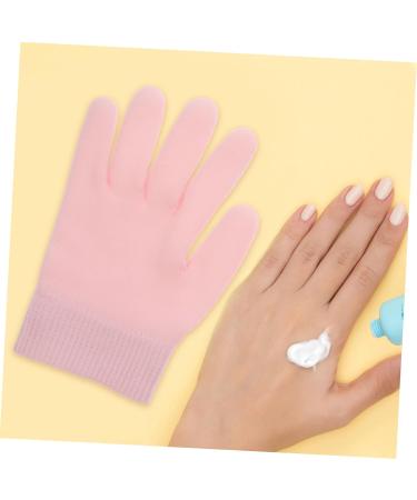Housoutil 1 Pair Moisturizing Gloves Moisturizing Moisturizing Gel Gloves Moisturizing Hand Care Elegant Black Bows Hand Peel Pink Essential Oil Hand 21.5*11cm - Buy Online on GoSupps.com