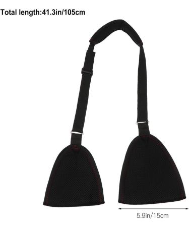 Buy Healifty Arm Sling & Shoulder Immobilizer | Support for Rotator Cuff Injuries Fractured Bones & Elbow/Wrist Injuries - Adjustable & Comfortable Black Design - Buy Online on GoSupps.com