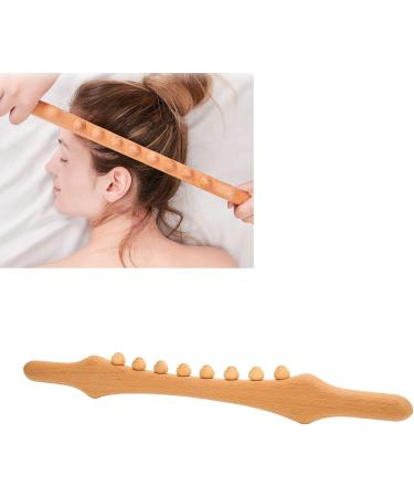 Ververt Touch Wooden Therapy Massage Tools - Full-Body Trigger-Point Scraper & 8 Pearl Massage Rollers for Fatigue Relief | International Shipping - Buy Online on GoSupps.com