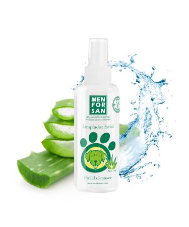 MENFORSAN Facial Cleanser for Dogs with Organic Aloe Vera Culture 60 ML