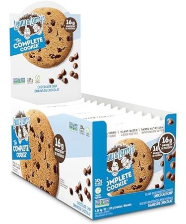 Lenny & Larry's Chocolate Chip Complete Cookie 12ct - Buy Online on GoSupps.com