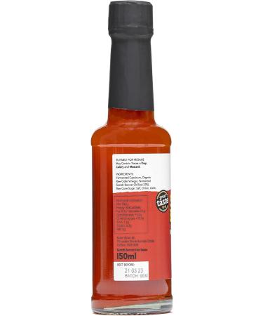 Eaten Alive - Scotch Bonnet Fermented Hot Sauce (150ml) Vegan & Made In The UK - Award Winning - Buy Online on GoSupps.com