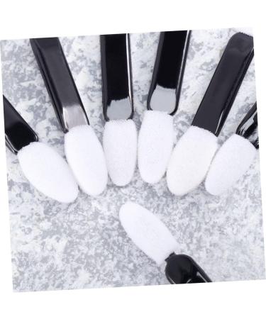 SOESFOUFU Makeup Eyeshadow 100pcs Travel Kit for Women Eyeshadow Sponge Brush Eyeshadow Brush Kit Eye Shadow Stick Miss Toolkit M White - Buy Online on GoSupps.com