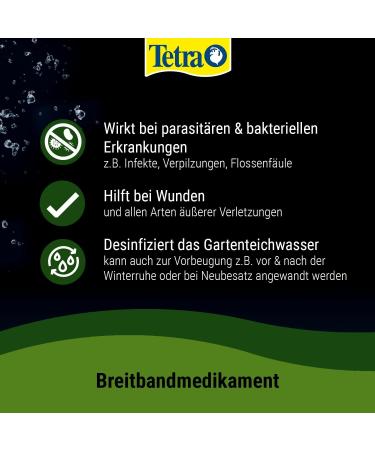 Tetra Pond Medifin 3L - Advanced Medication for Pond Fish Disease Prevention & Disinfection | International Shipping - Buy Online on GoSupps.com