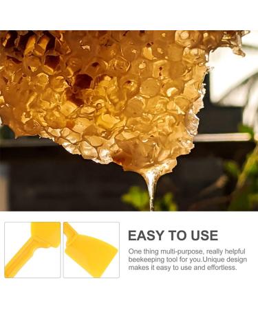 2pcs Plastic Honey Spatula Beekeeping Honey Uncapping Fork Honey Collection Tool Frosting Collector - Buy Online on GoSupps.com