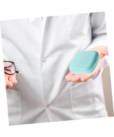 Buy Gatuida Contact Lens Container - Frosted Makeup Mirror Case & Holder - Stylish & Functional Eye Lens Box for Safe Storage | International Shipping Available - Buy Online on GoSupps.com