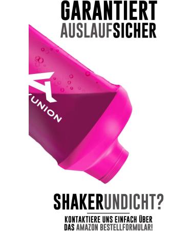 Buy Amity Union 700ml Women s Protein Shaker - Leak-Proof BPA-Free with Sieve & Scale - Perfect for Creamy Shakes & Gym Fitness - Pink Cup - Buy Online on GoSupps.com