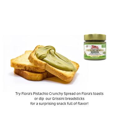 Flora Fine Foods Sweet Pistachio Crunchy Spread - Authentic Italian 7.76 Oz Jar - Buy Online Worldwide - Buy Online on GoSupps.com