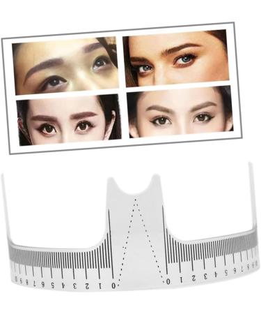 Beavorty 1pc Mask Eyebrow Shaper Ruler Professional Eyebrow Ruler Portable Eyebrow Ruler Standard Size Major - Buy Online on GoSupps.com
