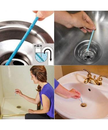 2021 Newest Drain CleanerDrain Sticks Drain Cleaner Sticks Drain Deodorizer Sticks for Preventing Clogs Eliminating Smelly Odor Kitchen Bathroom Sink Septic Tank 24 Pack (Lavender) - Buy Online on GoSupps.com