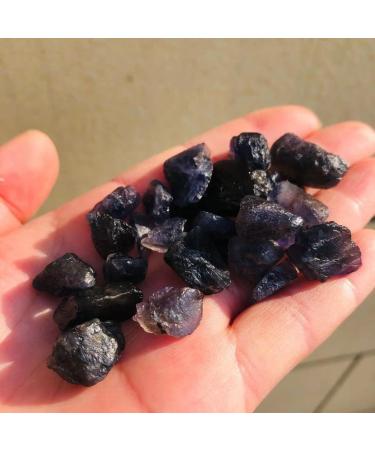 Natural Crystal Natural gem Iolite Fall Crystal Stone Stone Mineral Specimen (Color : Violet Size : 100g) - Buy Online on GoSupps.com
