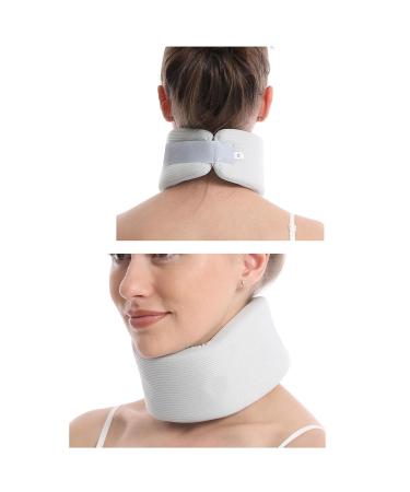 Neck Brace for Pain Relief | Breathable Gray Neck Support for Women | Stable Support for Reading - Buy Online on GoSupps.com