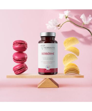BERBERINE | Patented Phytosomal Form BERBEVIS | 10x Better Assimilated Than Classic Extracts at 97% | Weight and PCOS Management | 60 Capsules | Without Piperine | Made in France | Terravita - Buy Online on GoSupps.com