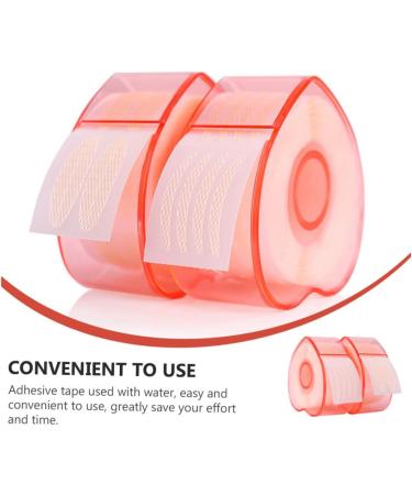 minkissy 4 Rolls Lace Double Eyelid Sticker Double Eyelid Tapes Stickers Eyelid Sticker Strip Eyelid Shadow Stickers Instant Eye Lift Strips for Women Cover Double Eyelid Fiber With Hat - Buy Online on GoSupps.com