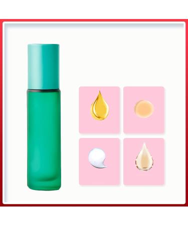 Buy Tianzd 6-Pack 10ml Matt Green Glass Roller Bottles - Essential Oil Rollers with Funnel Aluminum Cap - International Shipping Available - Buy Online on GoSupps.com