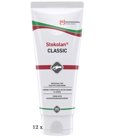 Stokolan Classic Hand Cream 1 box (12 x 100ml) - Buy Online on GoSupps.com
