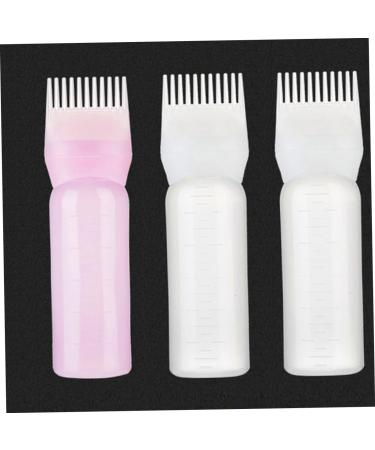 FRCOLOR oil bottle for hair applicator hair tinting kit hair dye bottle with comb hair root bottle squeeze bottle with comb hair root applicator bottle hair dye kit hair roots hair comb - Buy Online on GoSupps.com