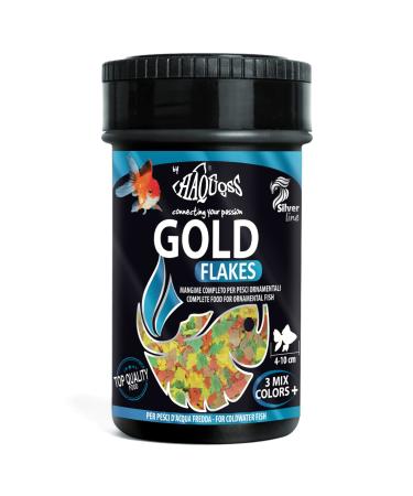 Haquoss Goldflake Goldfish Food Chips, 100 ml/15 GR