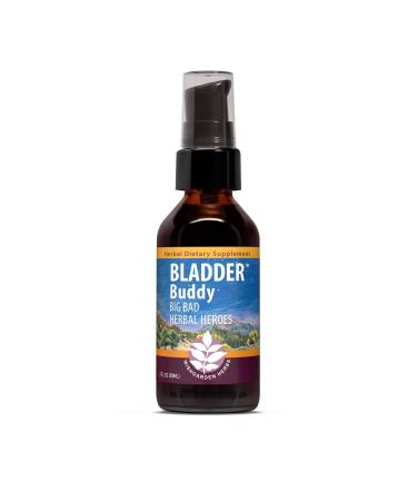 WishGarden Herbs Bladder Buddy - Herbal Supplement for Urinary Tract Health and Bladder Support with Uva Ursi Natural Herbs to Cleanse & Flush for Urinary Tract Health Cranberry Alternative 2oz 2 Fl Oz (Pack of 1)