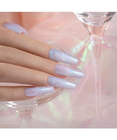 RARJSM Pearl Glitter Drawing Gel Polish | Shimmer Mermaid Nail Gel for Salon & DIY | Soak Off UV Gel US171 - Buy Online on GoSupps.com