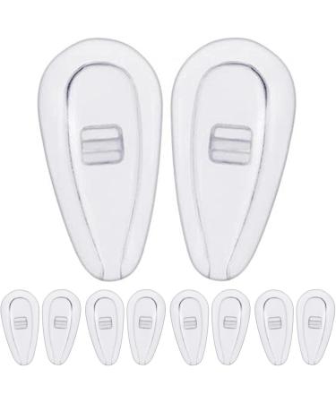 Bexdug Nasal Pads for Glasses - 5 Pairs Silicone Anti-Slip Nose Cushions | Glasses Repair Set for Men & Women - Buy Online on GoSupps.com