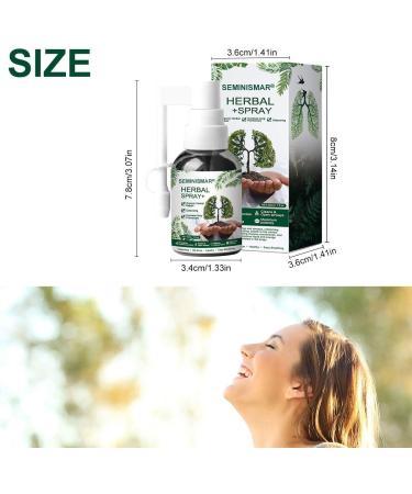 Herbal Lung Cleaning Spray - Detox & Repair | 30ml Natural Oral Spray for Smokers & Cough Relief - Buy Online on GoSupps.com