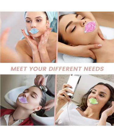 Mini Gel Ice Pack for Lip and Eye Injuries - Hot & Cold Compress for Pain Relief, Swelling Reduction, Dark Circle Reduction, and Anti-Aging - Perfect Gift for Women (Multicolored) - Buy Online on GoSupps.com