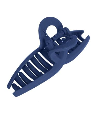 Premium Navy Blue Hair Clips - Slipproof Acetate Strong Claws for Women & Girls | Perfect for Makeup & Cooking - Buy Online on GoSupps.com