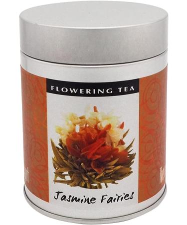 The Exotic Teapot - Flowering Tea Selection Box 3 Sampler Tins of Blooming Tea Jasmine Flower Tea Balls - Buy Online on GoSupps.com