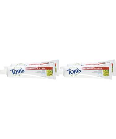 Toms of Maine Fennel Propolis Myrrh Toothpaste 5.5 oz (Pack of 4) - Natural Oral Care - Buy Online on GoSupps.com
