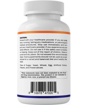 Vitamatic Pantothenic Acid (Vitamin B5) 500 mg- 200 Capsules - 2 Pack - Buy Online on GoSupps.com