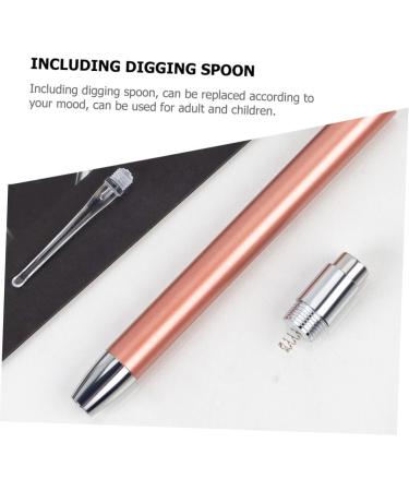 BETOOLY Luminous Ear Spoon Headphones - Kids Earmuffs & Ear Cleaning Kit, Rose Gold Set - Buy Online on GoSupps.com