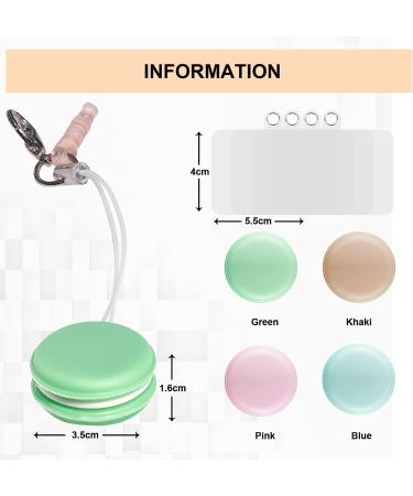 4 PCS Macaron Shape Mobile Phone Screen Wipes - Portable Mini Cleaning Cloth Set for Phone, iPad, Glasses, Computer - Buy Online on GoSupps.com