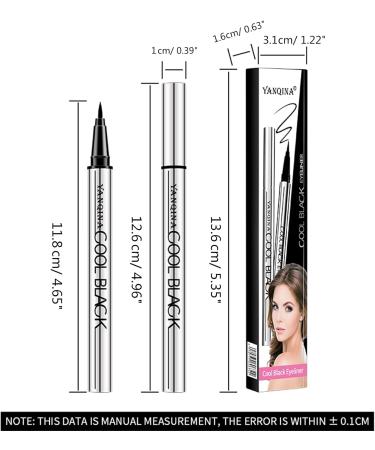 Professional Waterproof Eye Makeup Eyeliner Lasts All Day for Special Occasions Long-Lasting & Quick-Drying Smudge Proof Liquid Eyeliner Pigmentation Liquid Eyeliner Quick Drying Eyeliner Fake - Buy Online on GoSupps.com