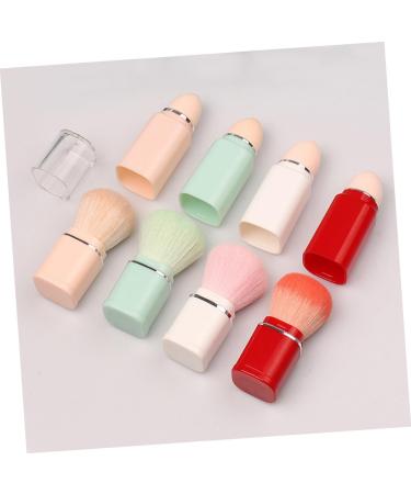 Healeved 2 in 1 Makeup Brush Portable Makeup Brush Facial Blush Brush Foundation Brush Makeup Brush for Loose Powder Makeup Brush for Foundation Makeup Brush for Women 2 in 1 Cosmetic Brush - Buy Online on GoSupps.com