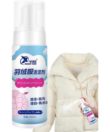 Dry Cleaning Spray Dry Fast Water Natural Down Jacket Cleaner Spray 7.04 oz High-Performance Stain Remover for Down Jackets Laundry Supplies - Buy Online on GoSupps.com