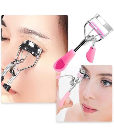 2 Pcs Eyelash Comb Curlers Stainless Steel Lash Curlers Professional Lash Curling Tools for Girls Ladies(Random Color) - Buy Online on GoSupps.com