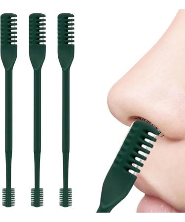 Nose Hair Clipper With Double Attachments360 Degree Rotatable Grooming Tool for Cutting and Trimming During Travel Dark Green - Buy Online on GoSupps.com