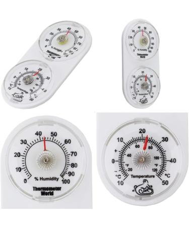 Vivarium Thermometer Hygrometer - Monitor Temperature and Humidity in Reptile Tank Vivarium - Buy Online on GoSupps.com