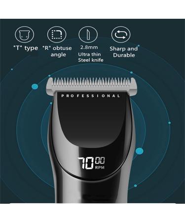 Professional Cordless Hair Clipper Kit for Men | Adjustable Speed | LED Display | Ideal for Hairdressers - International Shipping Available - Buy Online on GoSupps.com