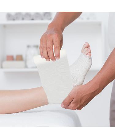 Buy Healifty 6 Rolls Gauze Mesh Wrap - Safe First Aid Bandages & Athletic Tape - Multipurpose White PBT 15c Online - Buy Online on GoSupps.com